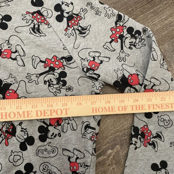 Disney All Over Print Mickey Mouse Pullover Sweatshirt Size Medium - Picture 5 of 7